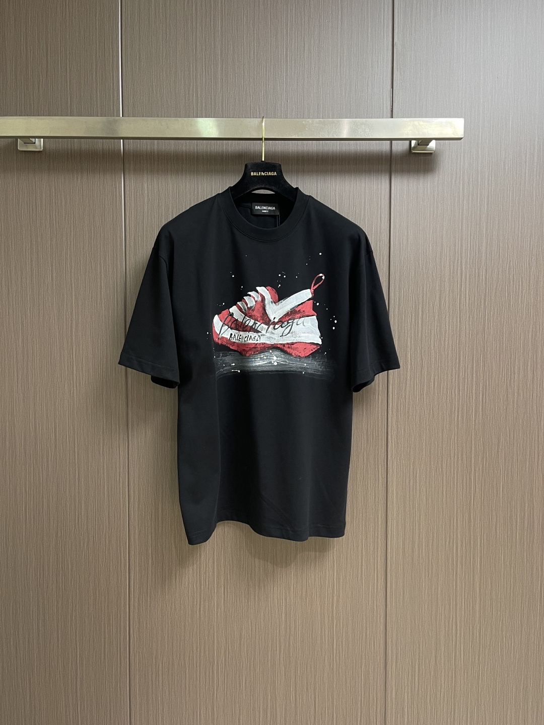 BALENCIAGA men Balenciaga logo T 40 M-XXL — AAA Quality Replica
