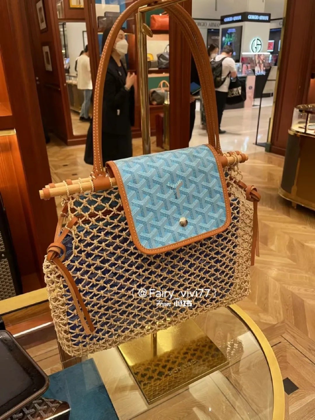 Goyard bag Blue