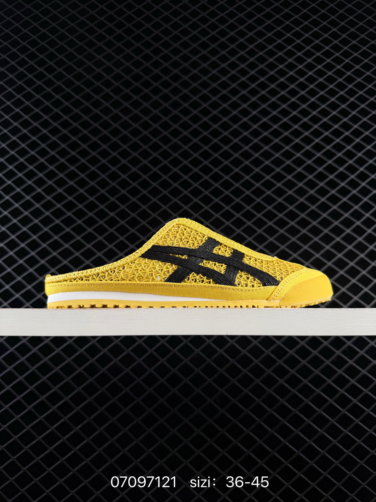 Onitsuka Tiger Mexico 66 Sabot Yellow Black White EU 36-45 Sneaker Casual Sneakers Unisex BS-81754