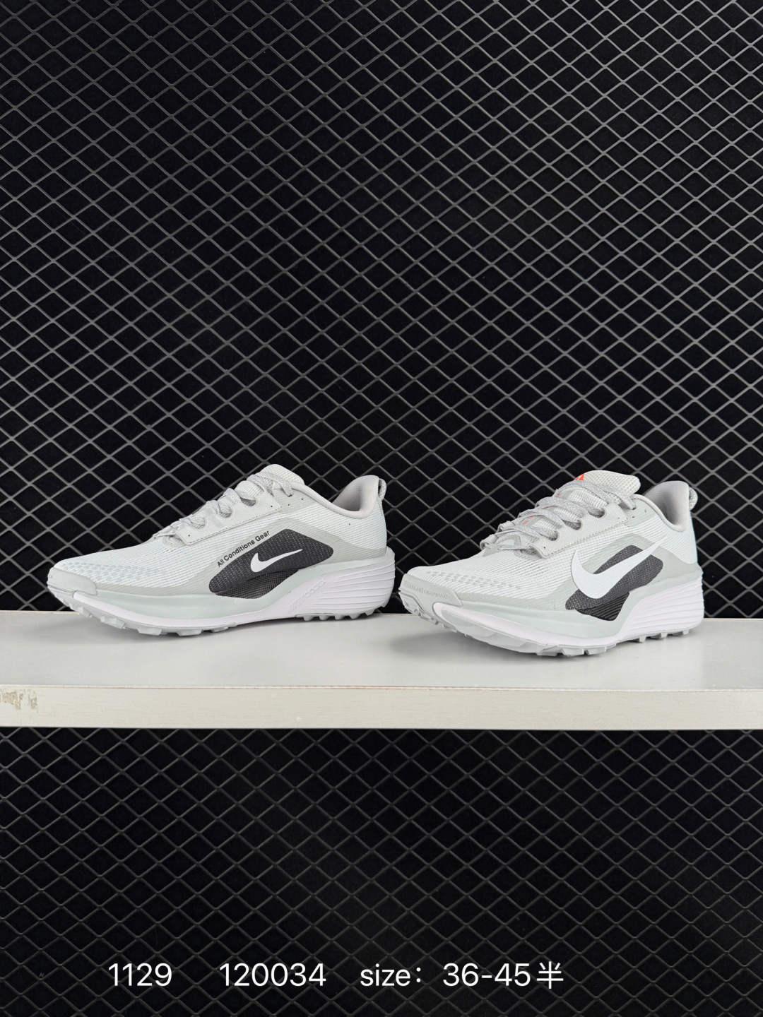 Nike ReactX Pegasus Trail 6 White Black Grey EU 36-45 Unisex BS-73935