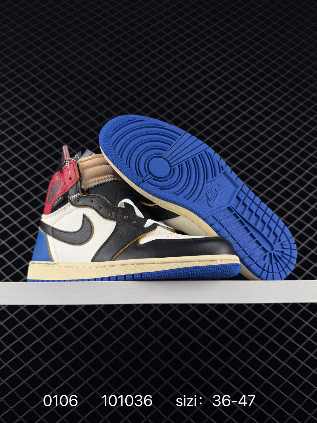 Union LA x Fragment Design x Air Jordan 1 Retro High OG "Sport Royal" AIR JORDAN — Premium Replica