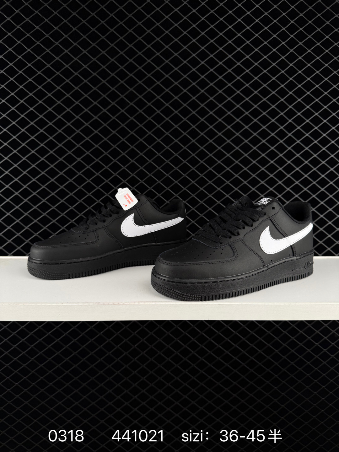 Nike Air Force 1 07 Black White 36-45 5 Casual Unisex BS-72619