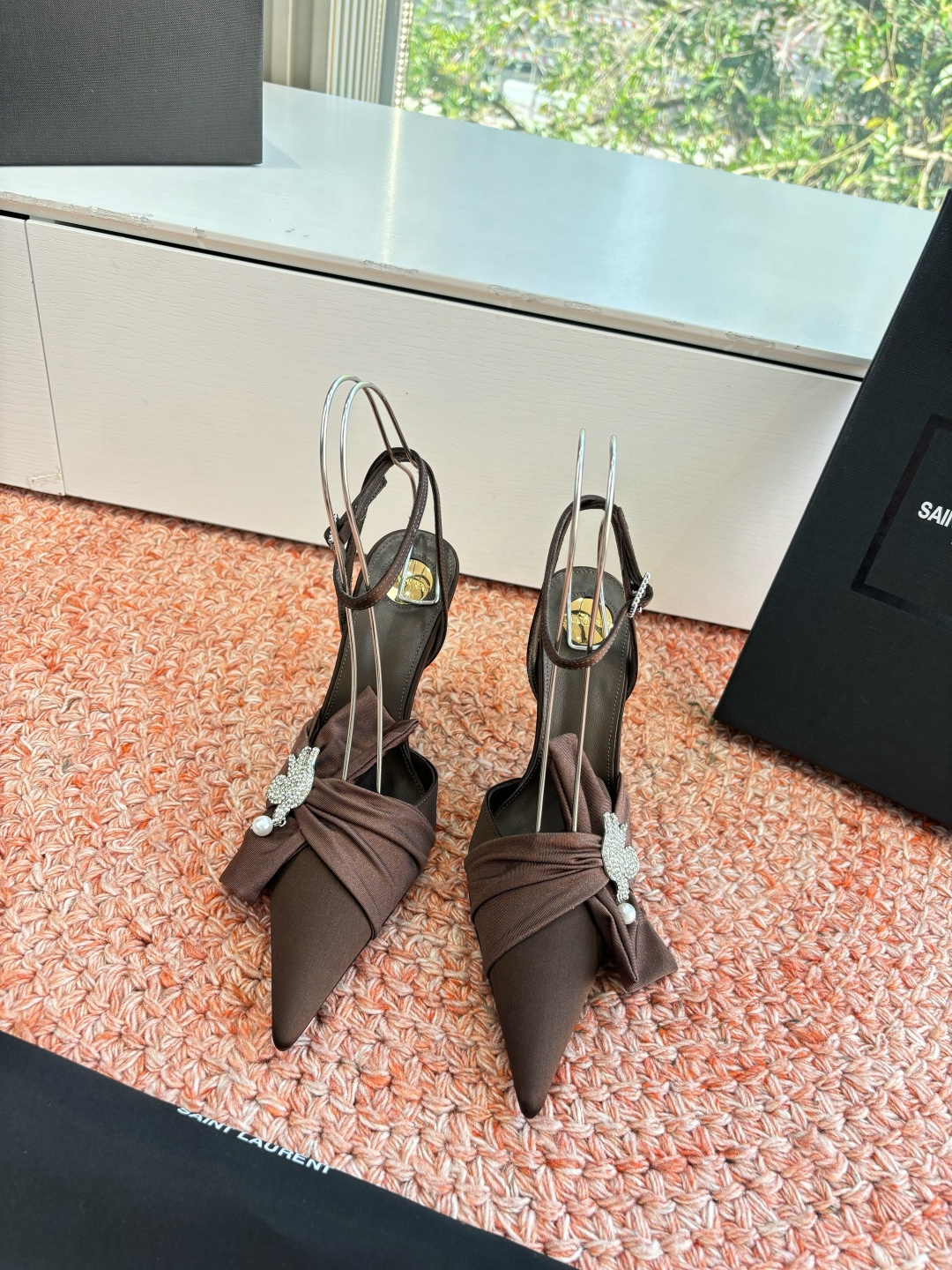YSL women's shoes G288 Saint Laurent | Saint Laurent YSL Saint Laurent Rose SLP ysl — Premium Replica