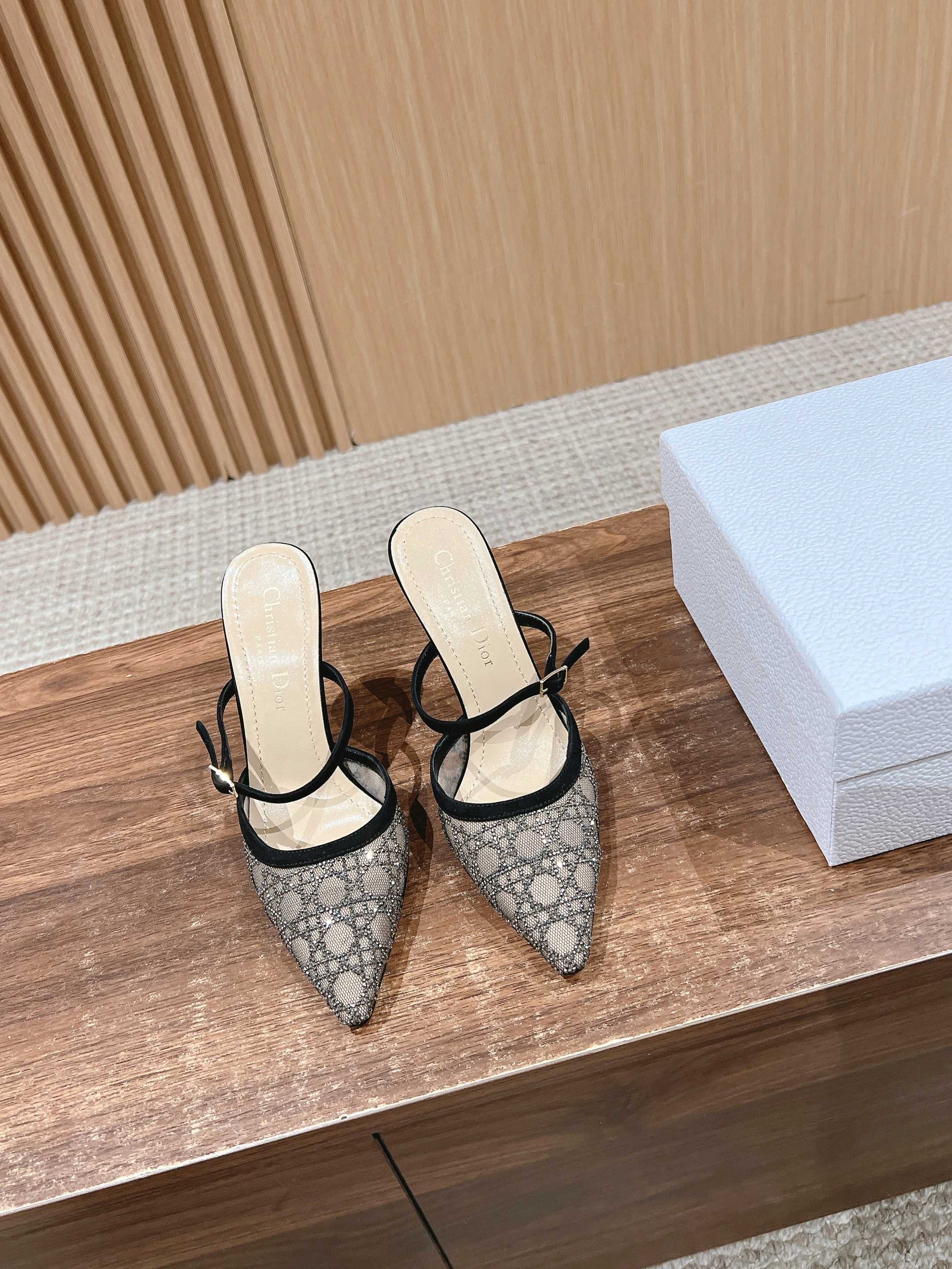 Dior women's shoes Christian Dior# blingbling Size 35-39 40/41/42 — 1:1 Replica For Sale