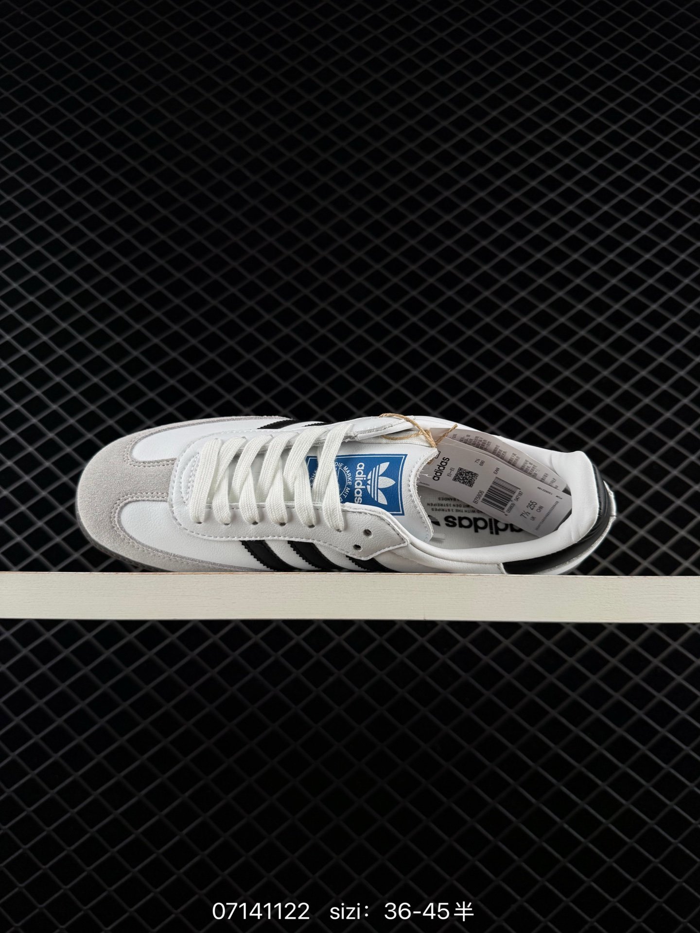 Adidas Originals Samba Vegan OG”SPD” :B75807 ID：1122 Size:36～45B