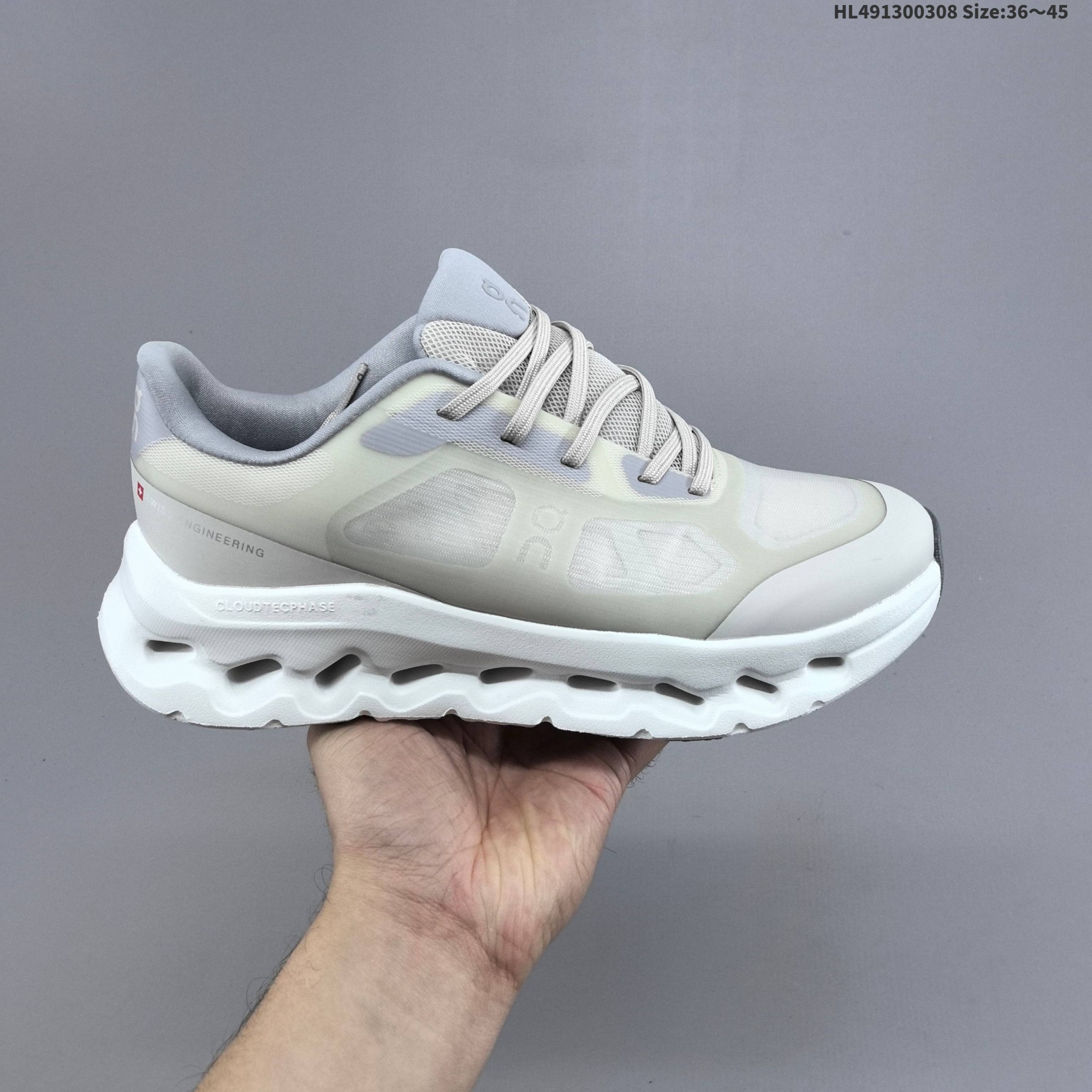 On Running Cloudtilt Light Grey White EU 36-45 Running Shoe Running Sneakers - Unisex BS-69689