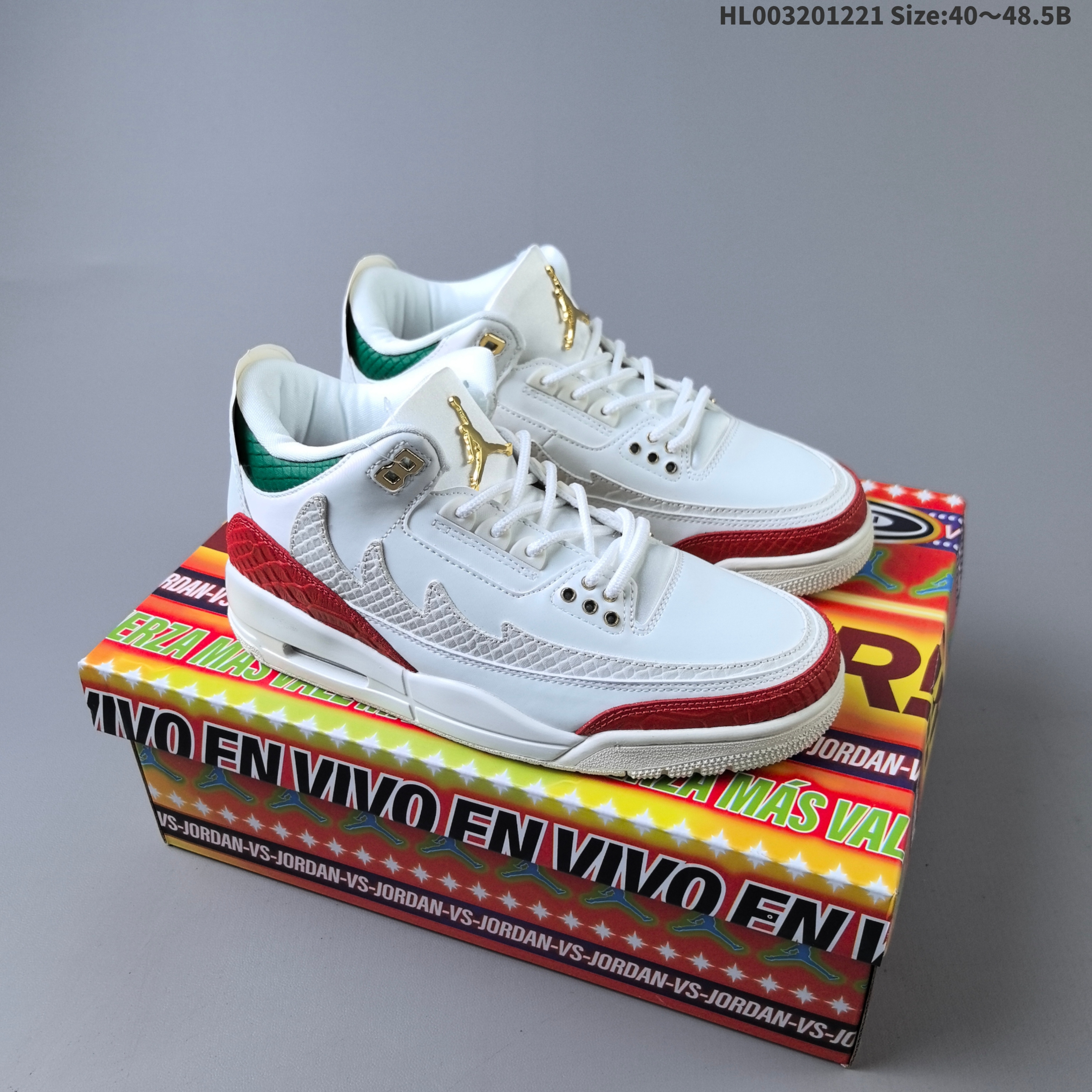 Air Jordan 3 Mexico "El Vuelo" AIR JORDAN 3 aj3 3 — AAA Quality Replica