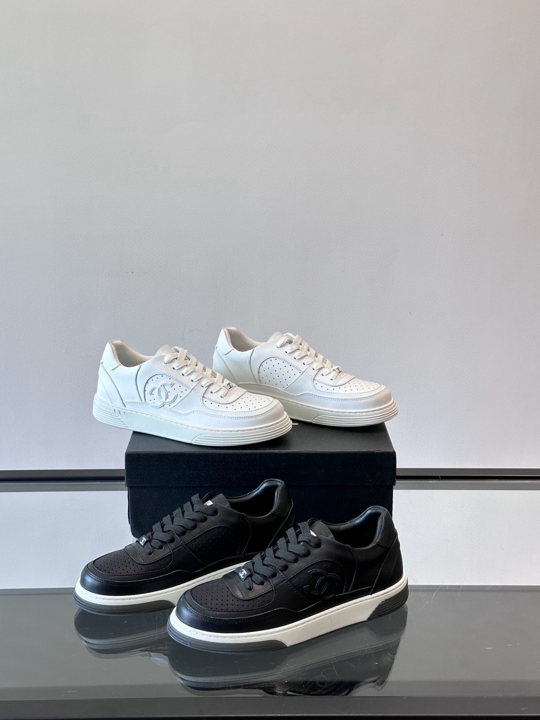 chanel shoe Chanel 2025 Series + C Logo size 39-44 38 45 — 1:1 Replica For Sale