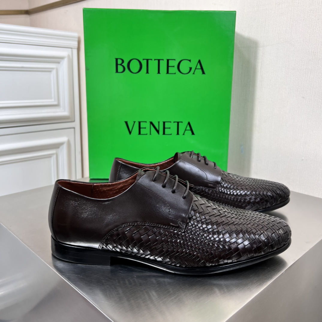 bottega veneta shoe Bott*V (Bottpie's) top luxury model! High-end men's business casual leather — Premium Replica