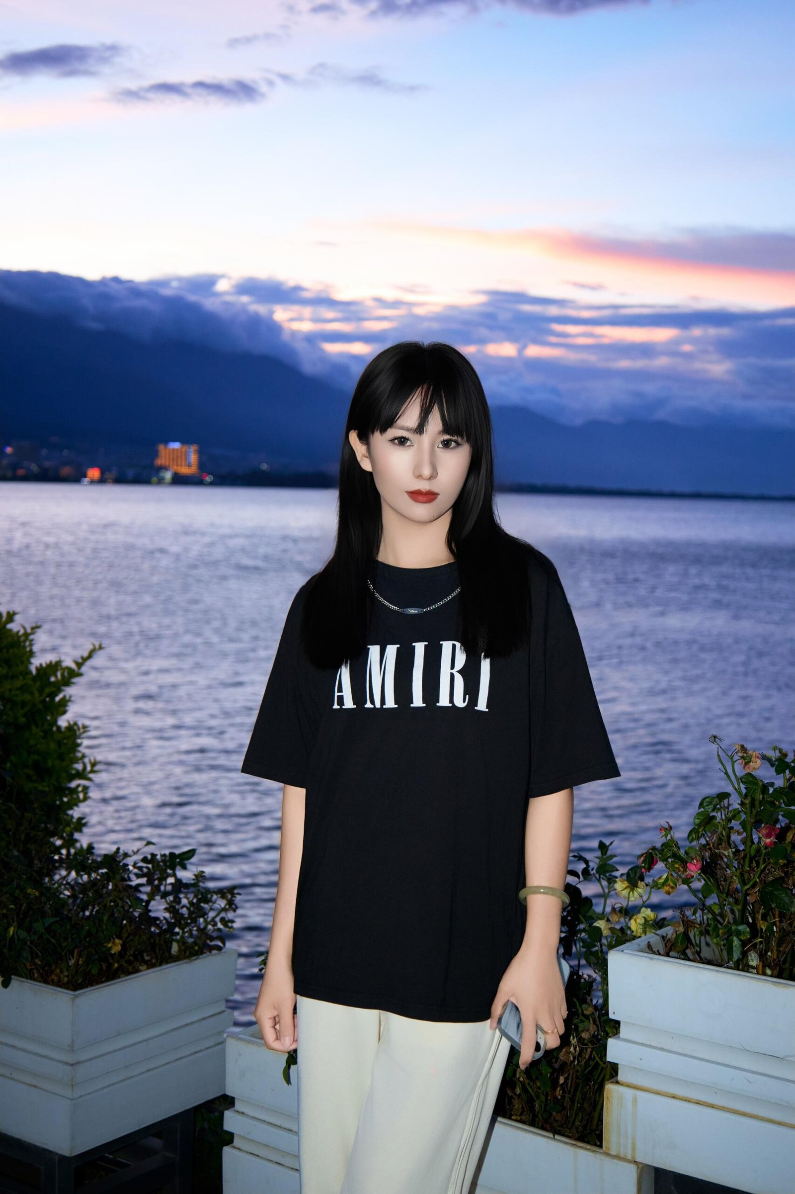 Amiri men . AMIRI logo printed short sleeves