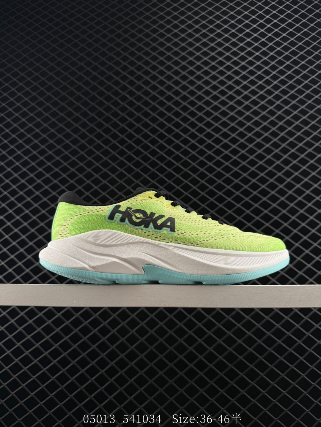 HOKA ONE ONE Rincon 4 Neon Green White Light Blue Black EU 36-46 Running Shoe Running Sneakers - Unisex BS-86655