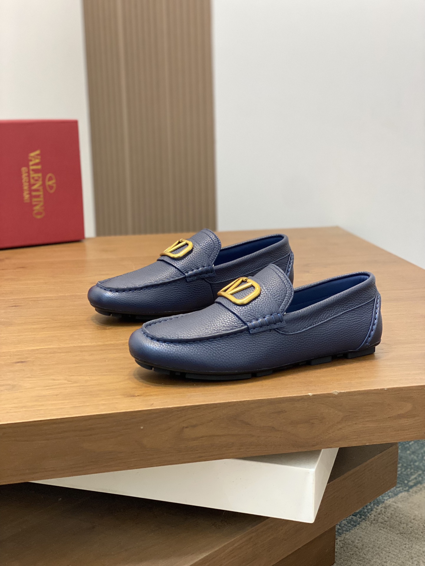 VALENTINO shoe Valentin* Men's logo — 1:1 Replica For Sale