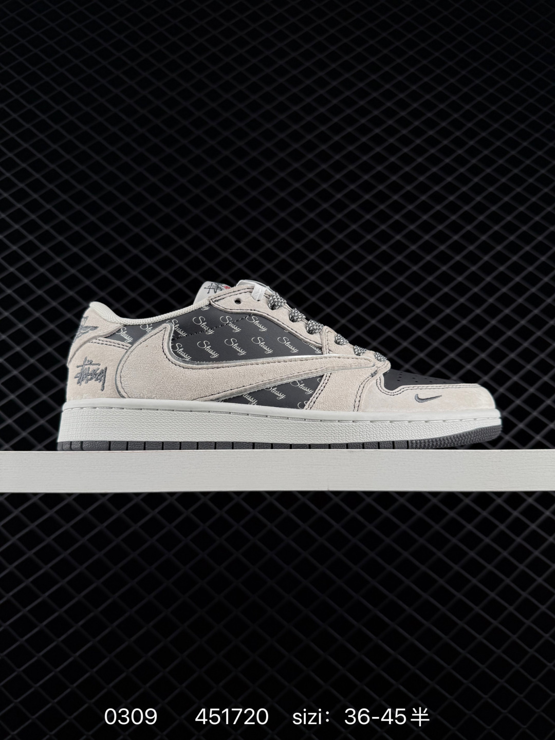 Travis Scott x Fragment Design x Jordan Air Jordan 1 Low OG SP Supreme “ ” — Premium Replica
