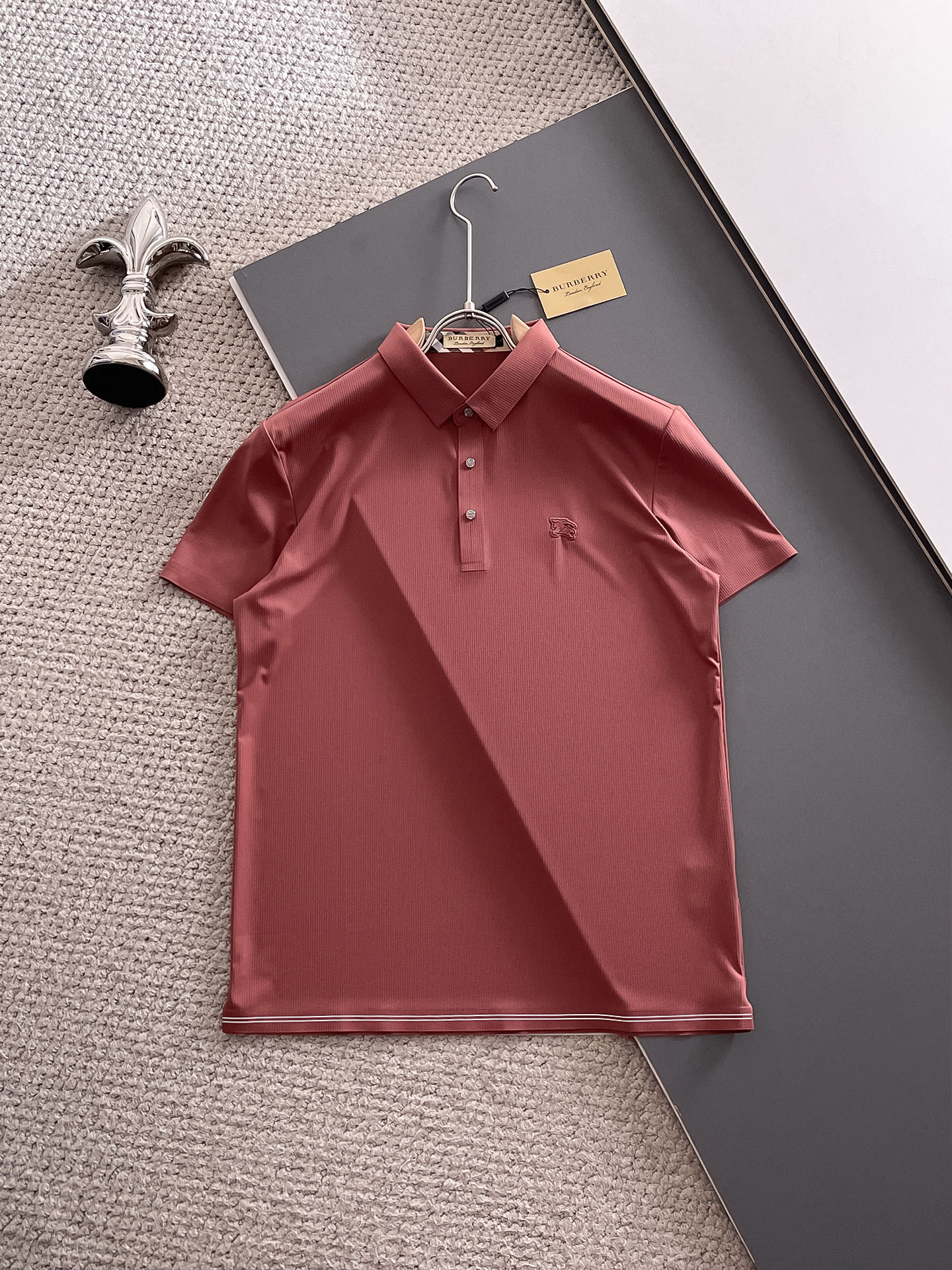 Burberry men New Arrival 2026 logo Men's Polo top-tier | LOGO M-3 XL — AAA Quality Replica