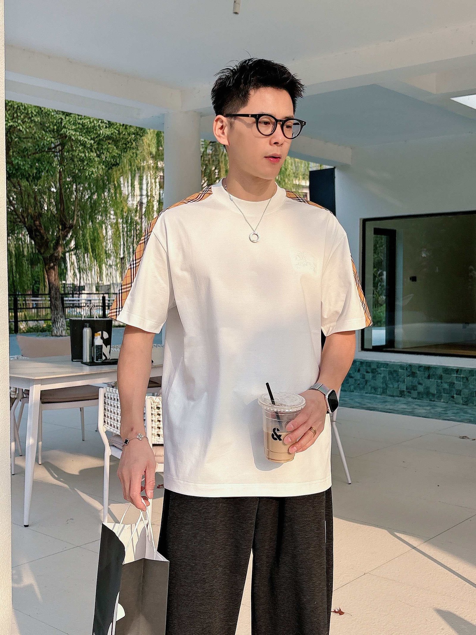 Burberry men 2026 New New T ！ logo . . . . . ！ ！