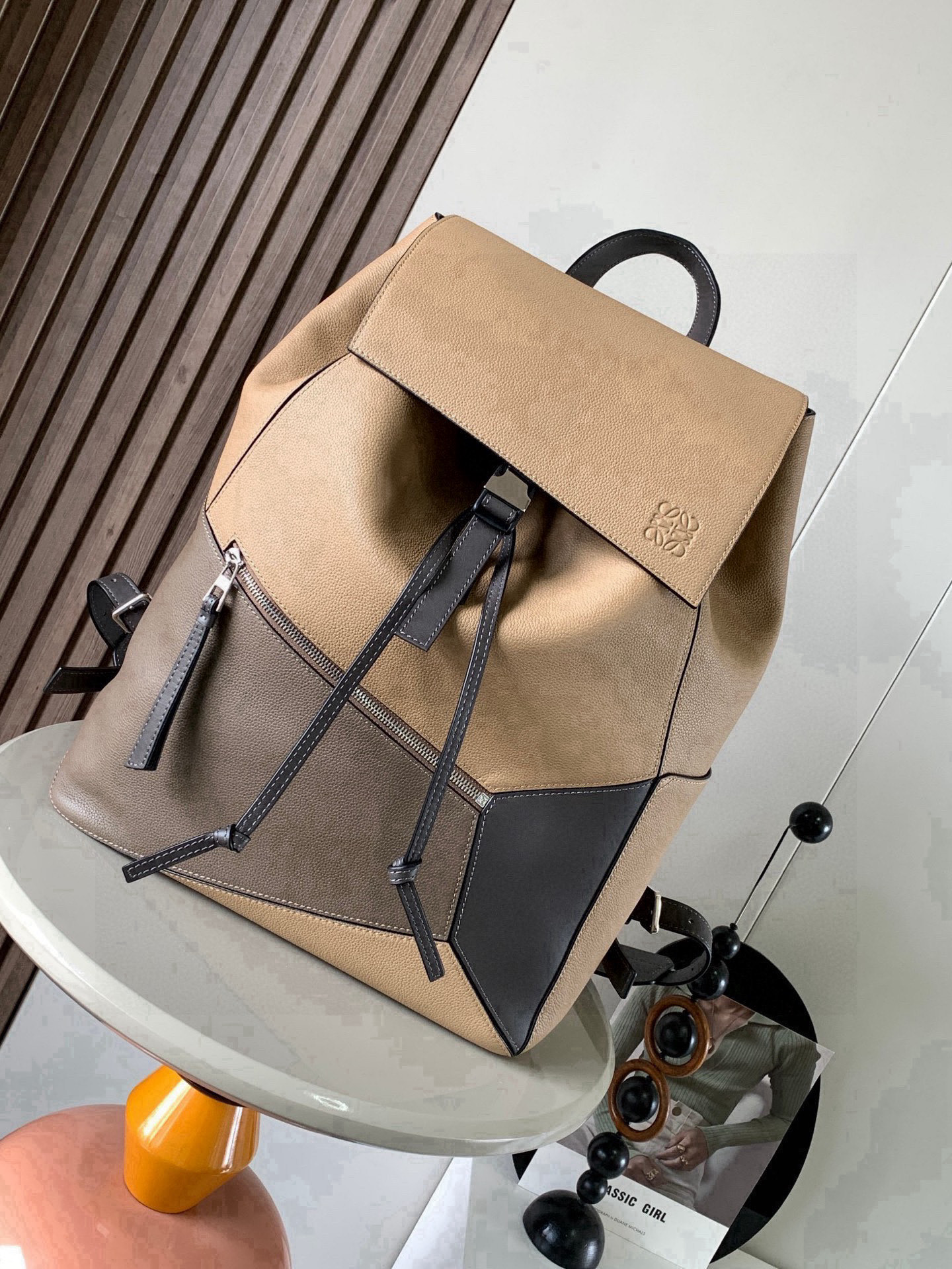 knapsack puzzle Backpack logo — Premium Replica