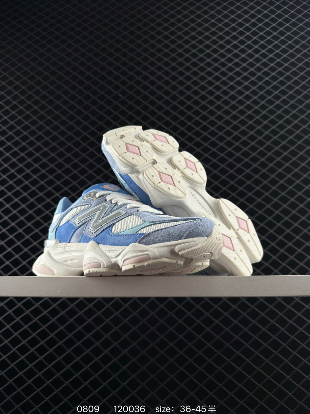 New Balance 9060 Joe Freshgoods Blue White Light Pink EU 36-45 Sneaker Casual Sneakers - Unisex BS-82989