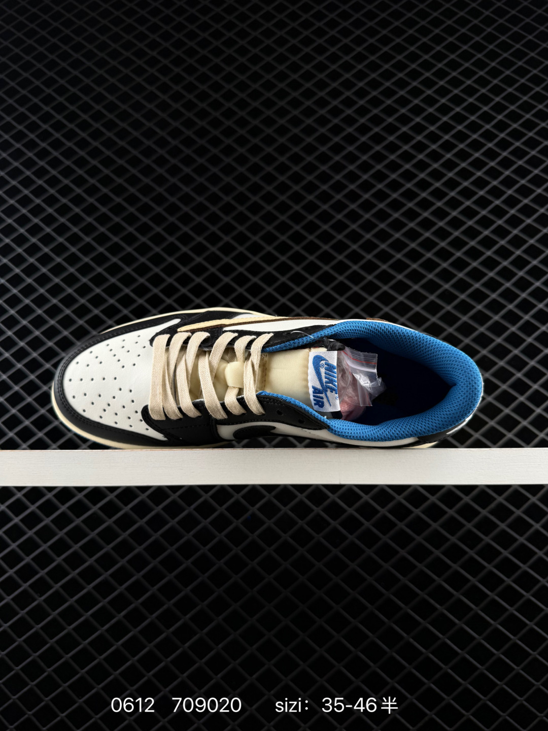 AIR JORDAN Travis Scott x Air Jordan 1 ” Reverse Mocha “ AJ1 1 TS:DM7866-600 ID: 7 — 1:1 Replica
