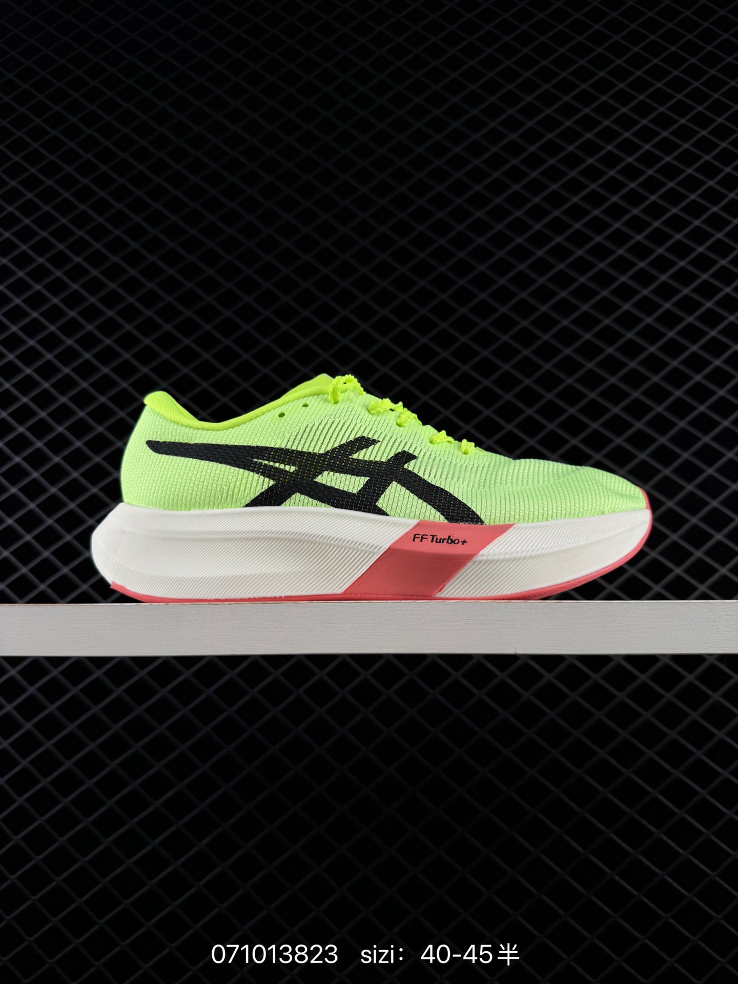 ASICS NOVABLAST Neon Green Black White Coral EU 40-45 Running Shoe Running Sneakers Men s BS-81748