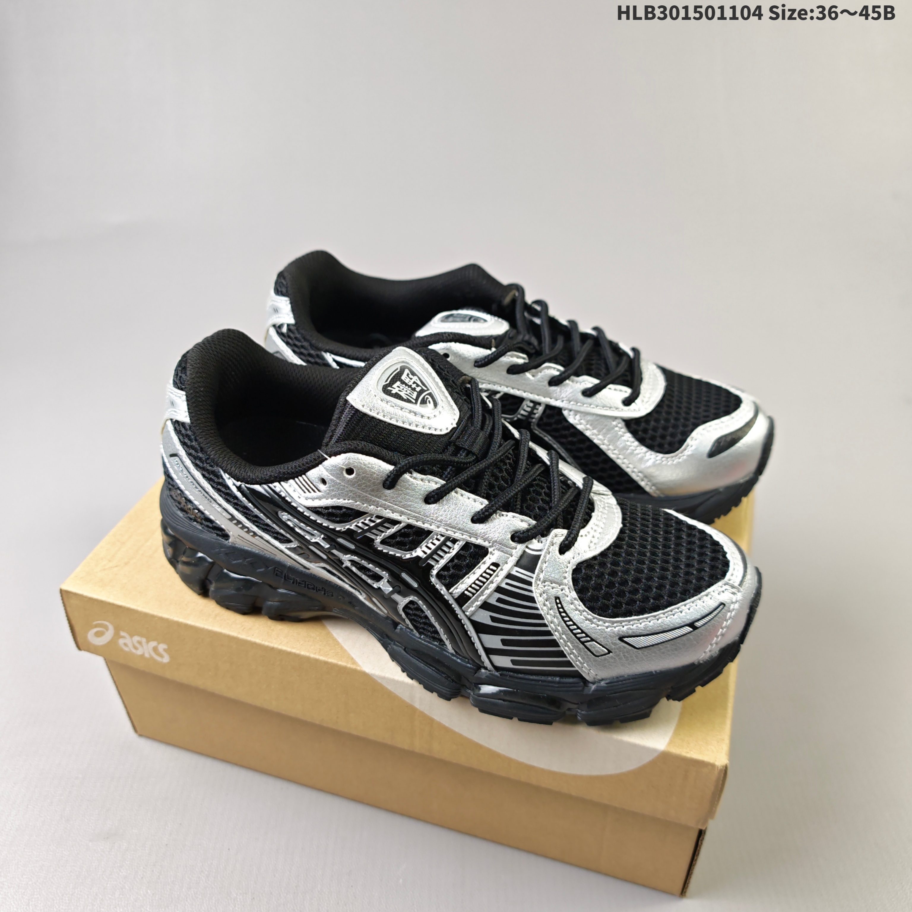 ASICS Gel Kayano 12 1 Black Silver White Brown Blue EU 36-45 Running Shoe Running Sneakers - Unisex BS-69332