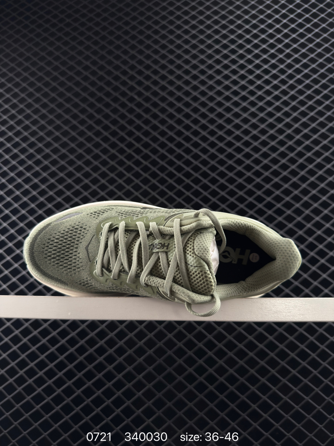 HOKA ONE ONE Mach 6 Olive Green Off White EU 36-46 Running Shoe Running Sneakers - Unisex BS-86546