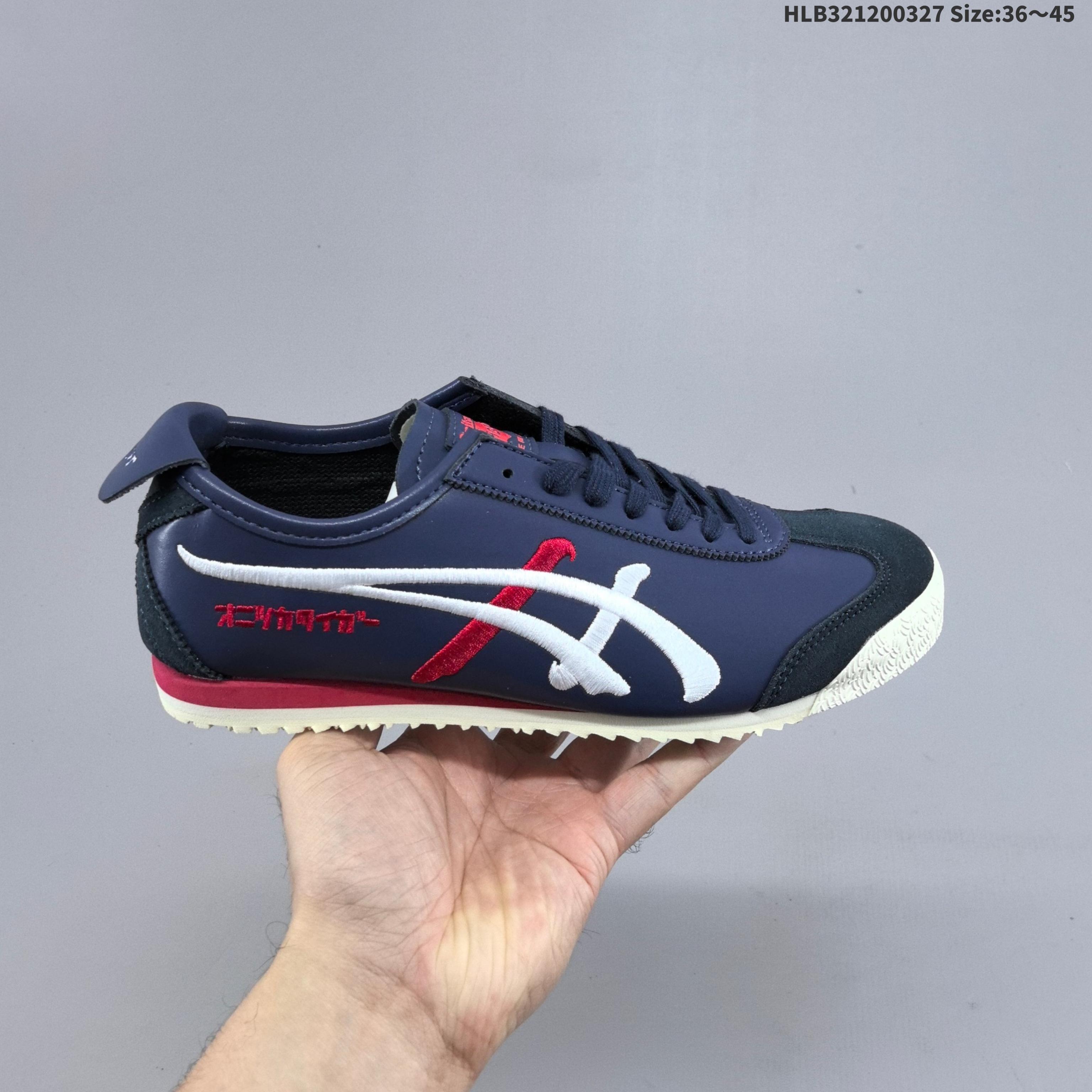 Other ASICS Onitsuka Tiger MEXICO 66 SD MEXICO 66 LOGO Premium Replica High-end Men s And Women s Fashion Sports Running And Basketball Shoes Up To 95 Off Retail During The Current Promotion Casual Lifestyle Sneakers BS-68964