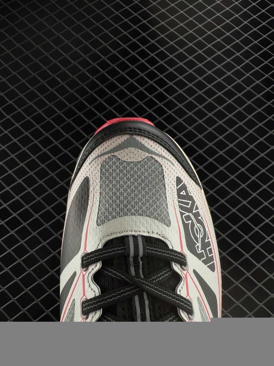 HOKA ONE ONE Mafate Speed 2 Low TPU White Black Grey Red Trail Shoe Trail Running Sneakers BS-86590