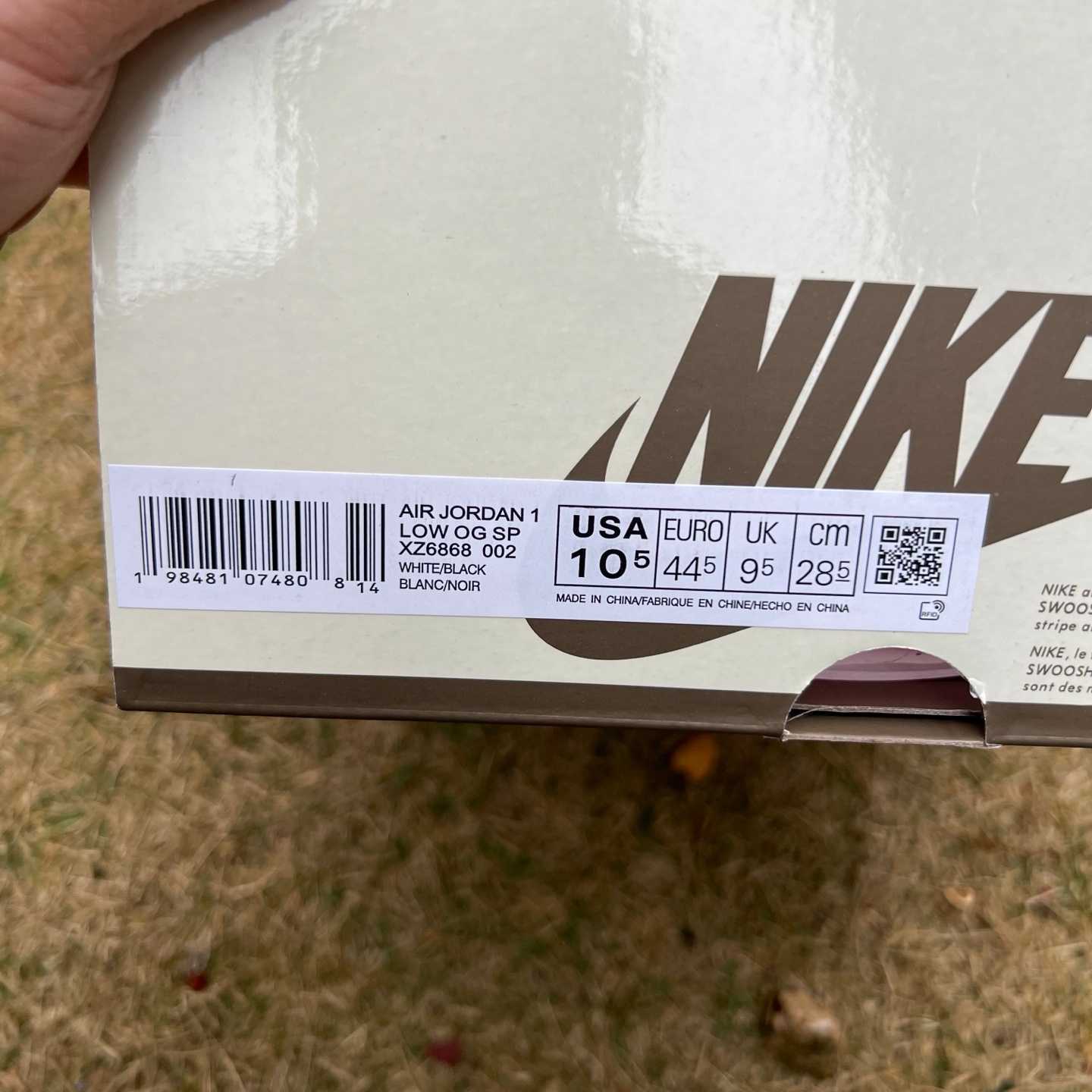 y AIR JORDAN Travis Scott x Jordan Air Jordan 1 Low OG xz6868-002 — 1:1 Replica