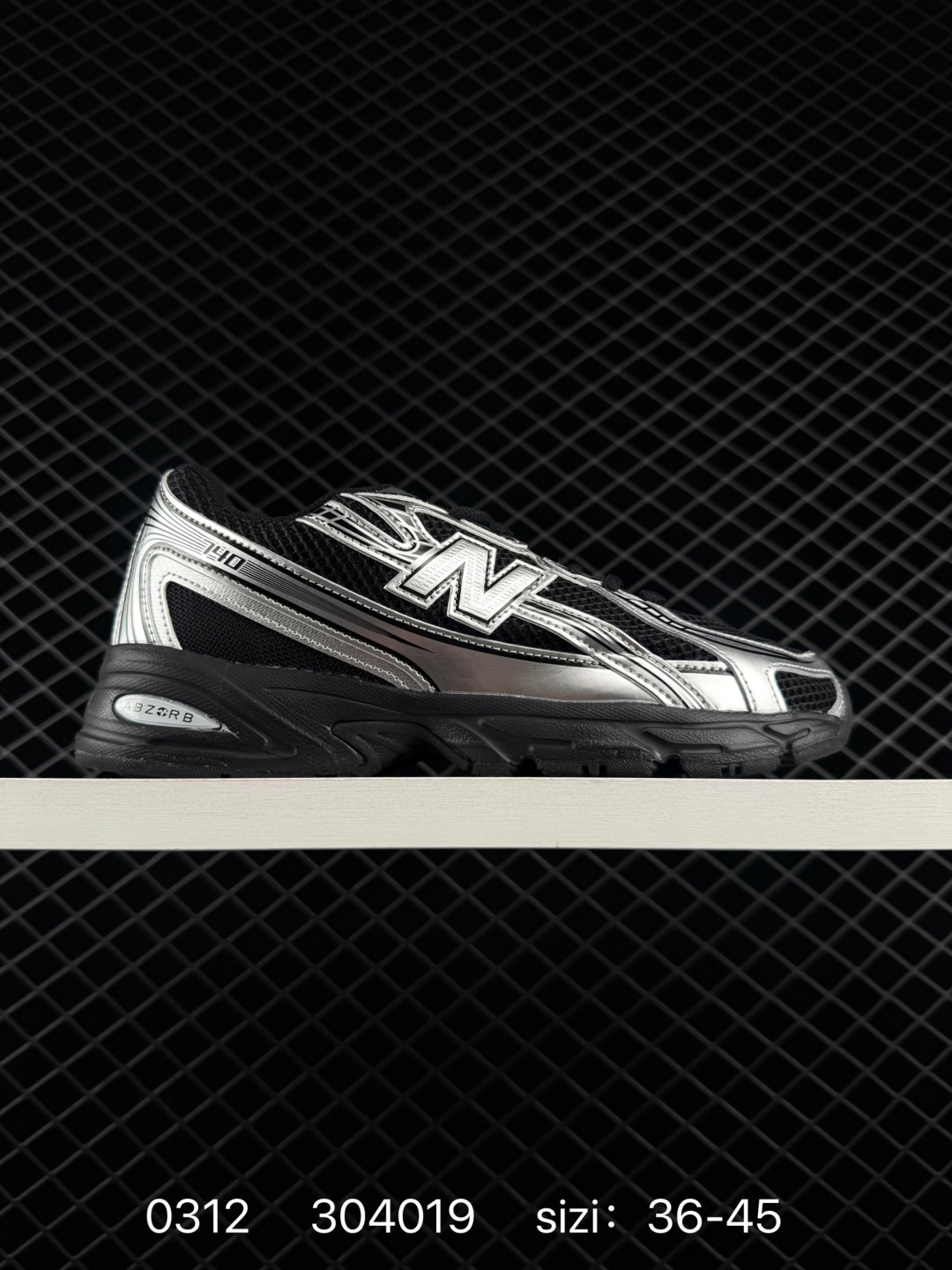 New Balance MR740 Black Silver White EU 36-45 Running Shoe Unisex BS-82310