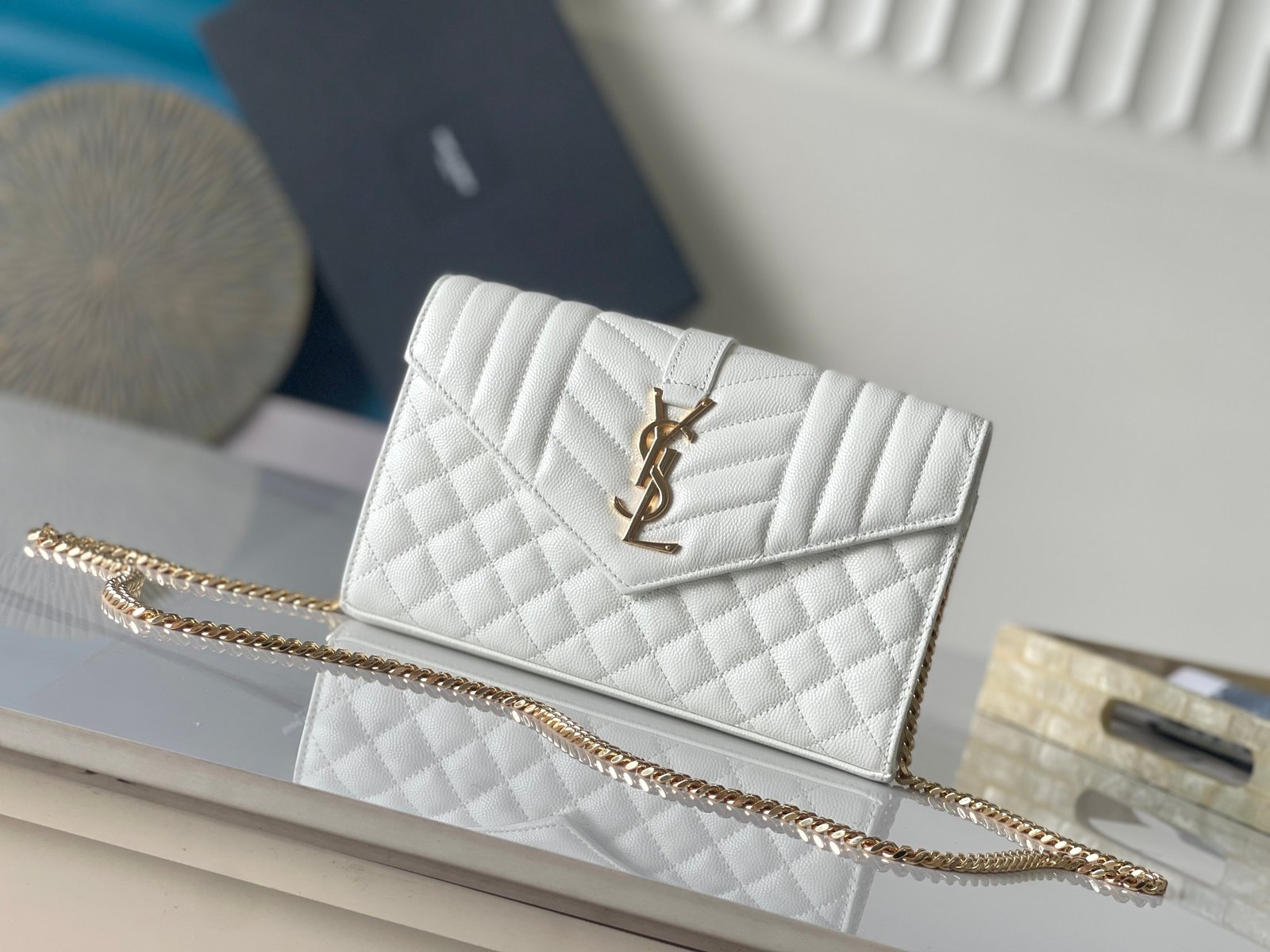 YSL bag White