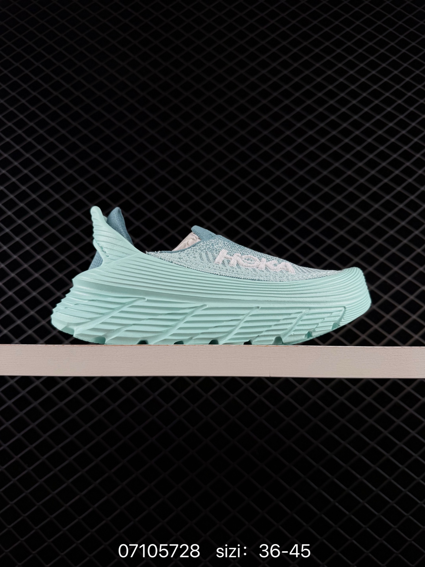 HOKA Restore TC Light Mint Blue White EU 36-45 Running Shoe Running Sneakers - Unisex BS-86163