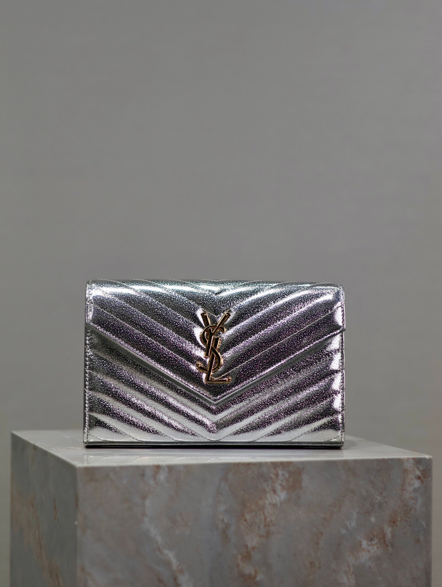 YSL bag Silver