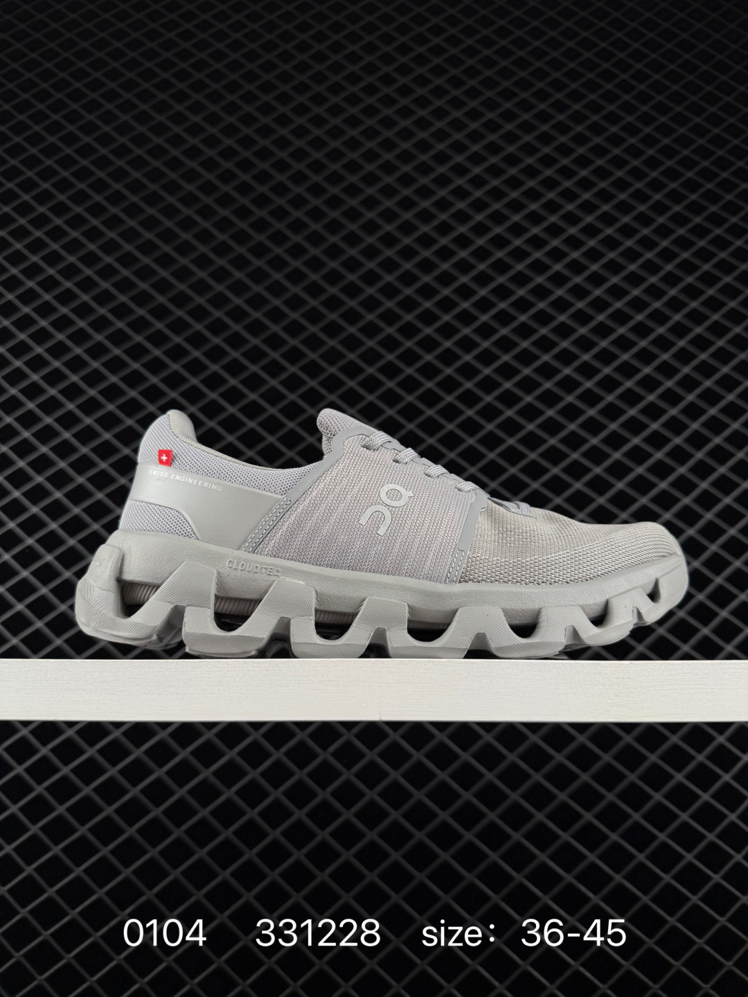 On Cloudswift 4 Fog Grey EU 36-45 Running Shoe Running Sneakers - Unisex BS-85422