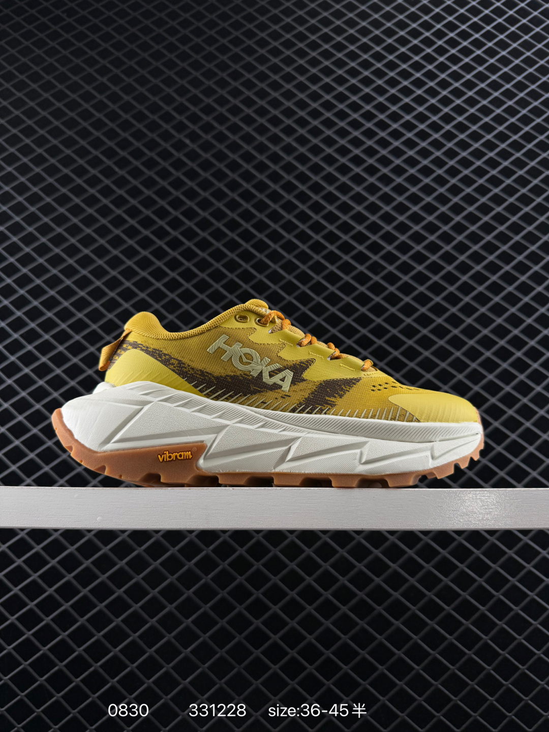 HOKA ONE ONE Skyline Float X Yellow White Brown Beige EU 36-45 Trail Shoe Trail Running Sneakers - Unisex BS-86466