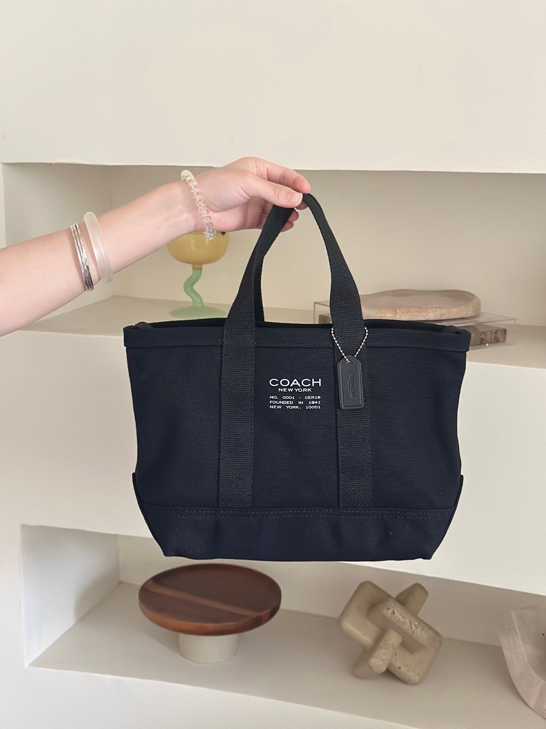 COACH bag Black free shipping