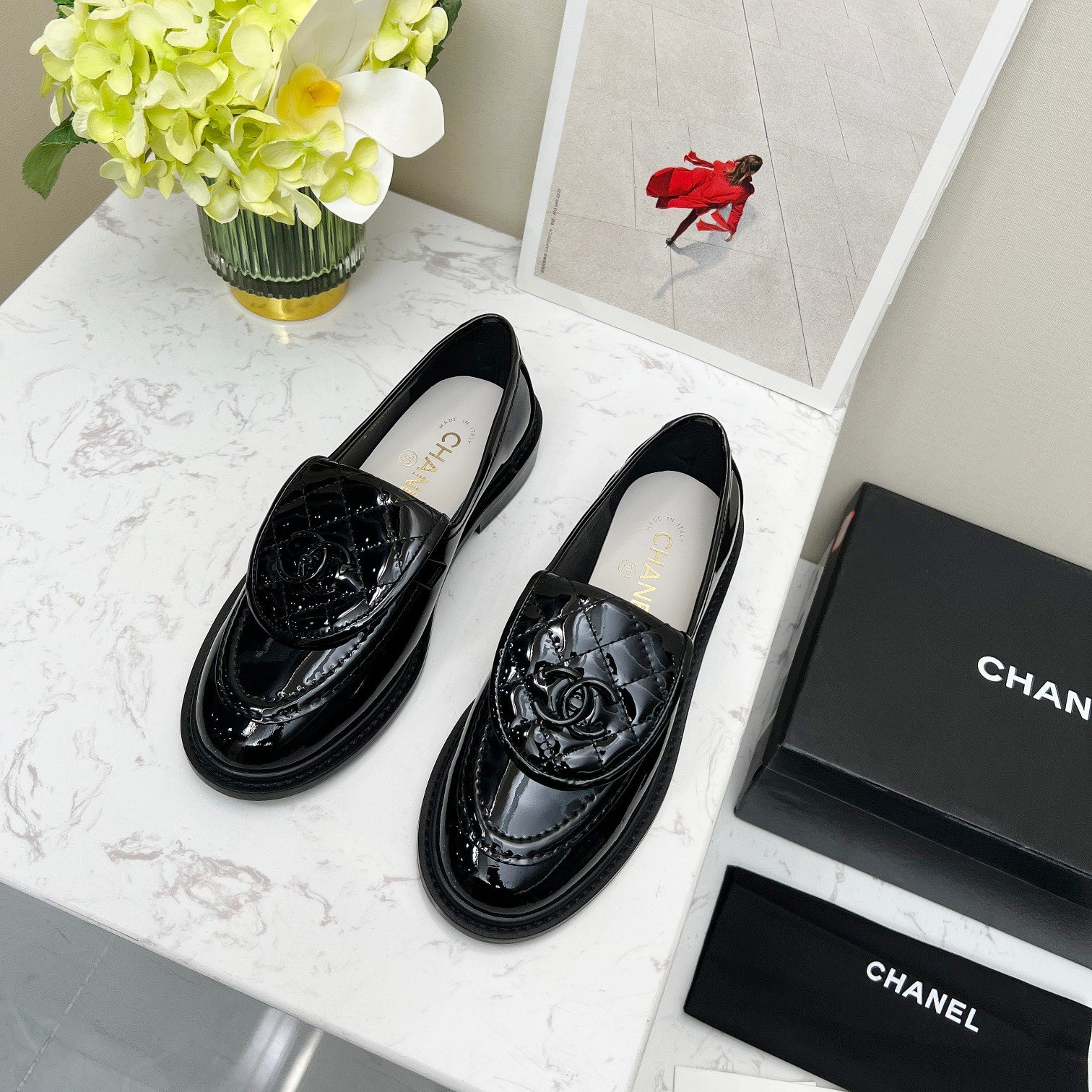 CHANEL women's shoes ??CHANEL Chanel New __________________ ， ， ， ， ， ing…… ▪ / / ， ▪ ， ▪ ， 🇮🇹 ▪ :34-42(34 40 41 42 )