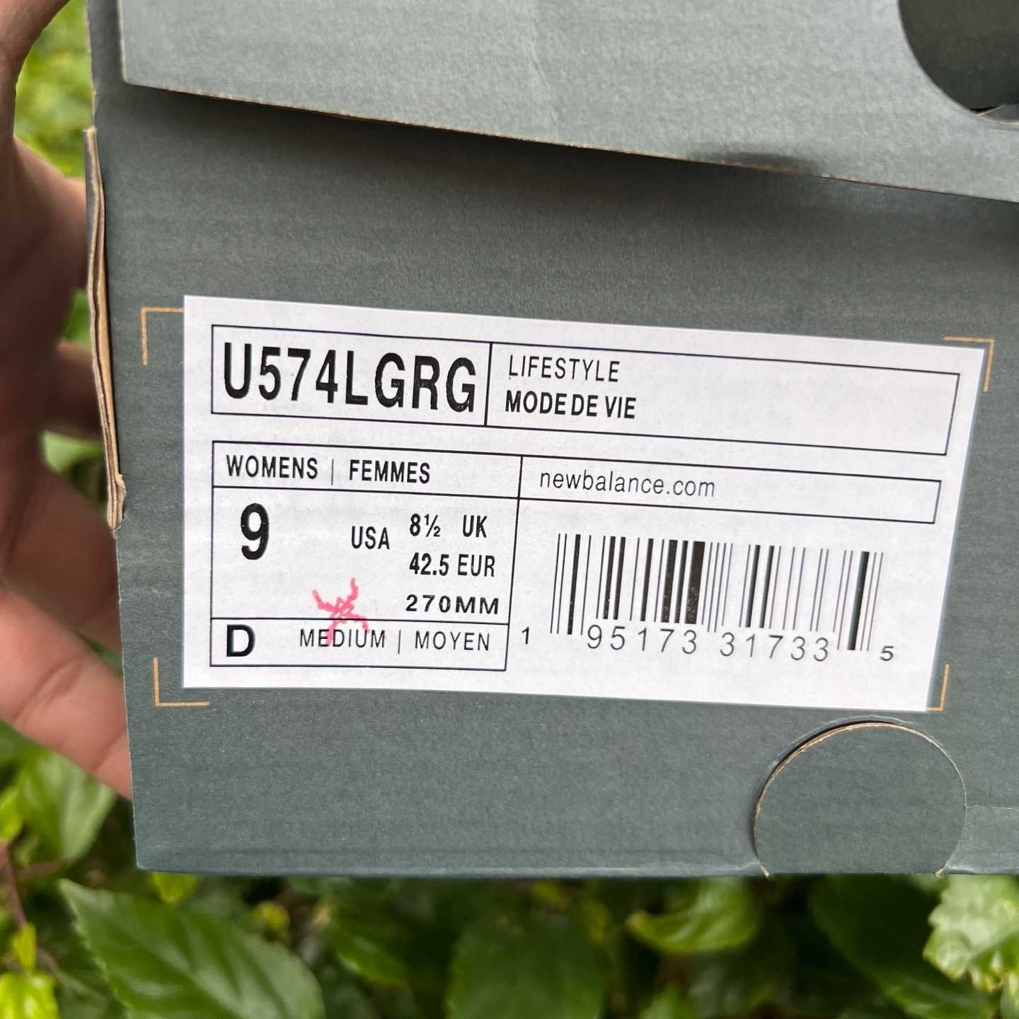 NB574 New Balance U574 LGRG