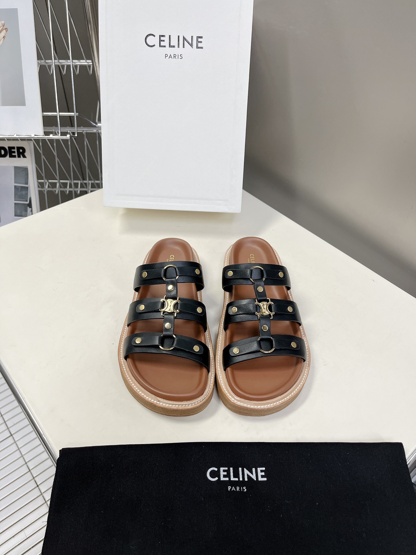 CELINE women's shoes low N Vintage 35-40(41 ) — AAA Quality Replica