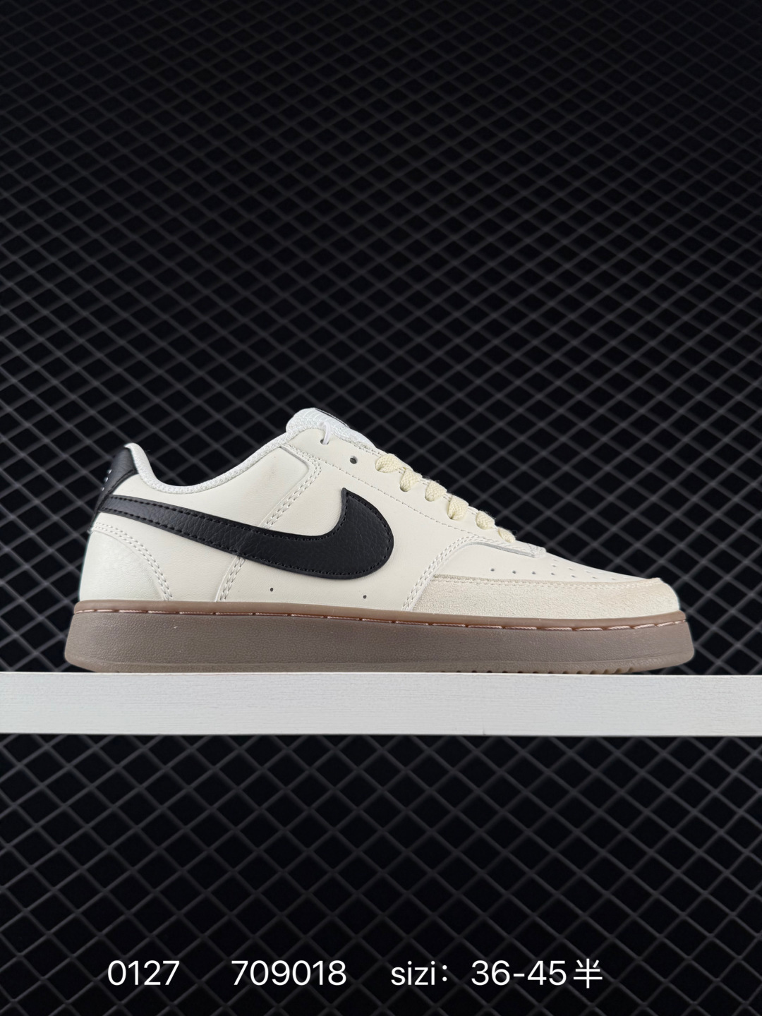 Nike Court Borough White Black EU 36-45 Casual Unisex BS-72929