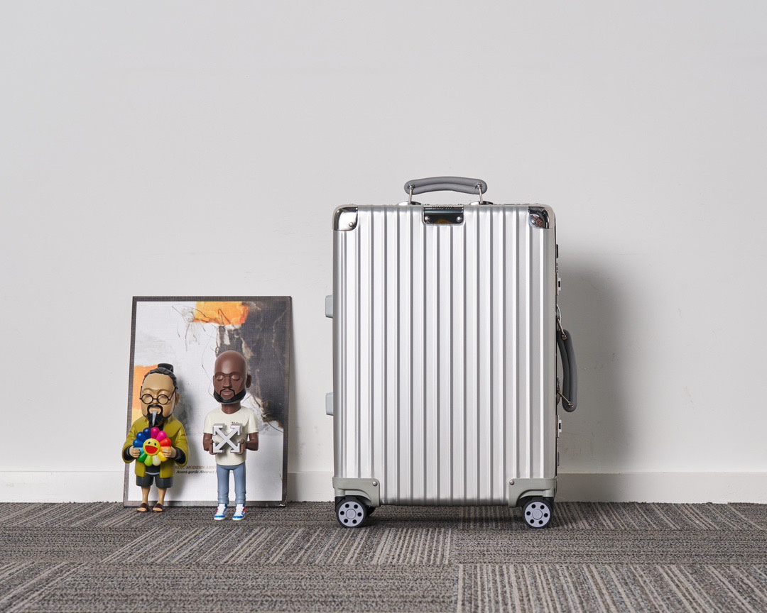 suitcase Colorful handles Carry-on suitcase Business suitcase Trolley suitcase Check-in suitcase — 1:1 Replica