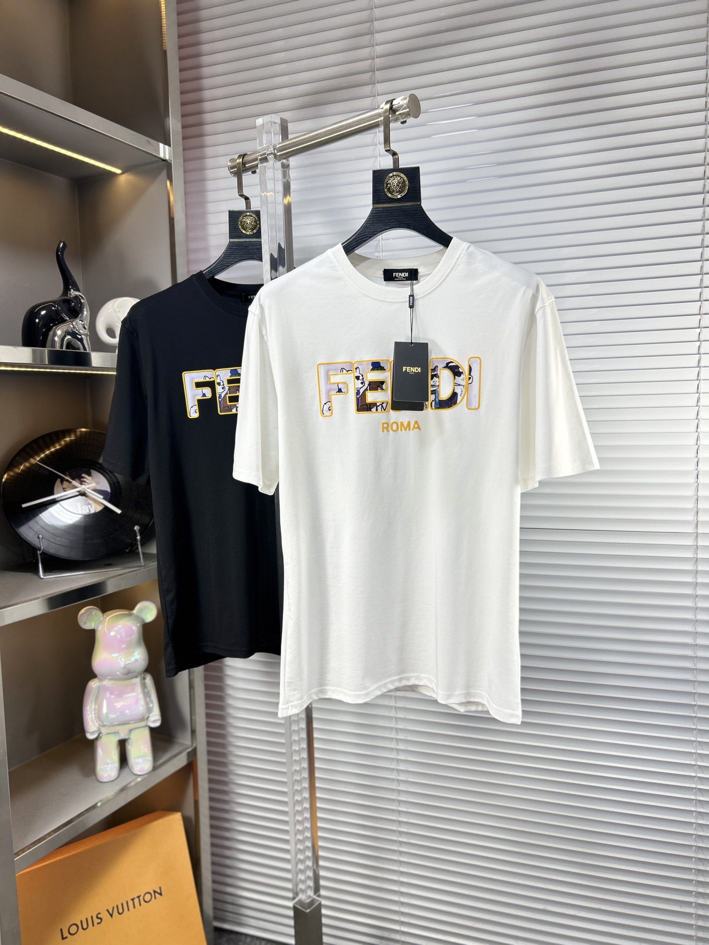 Fendi men Fend* ss26 T 220g logo M-XXXL — 1:1 Replica