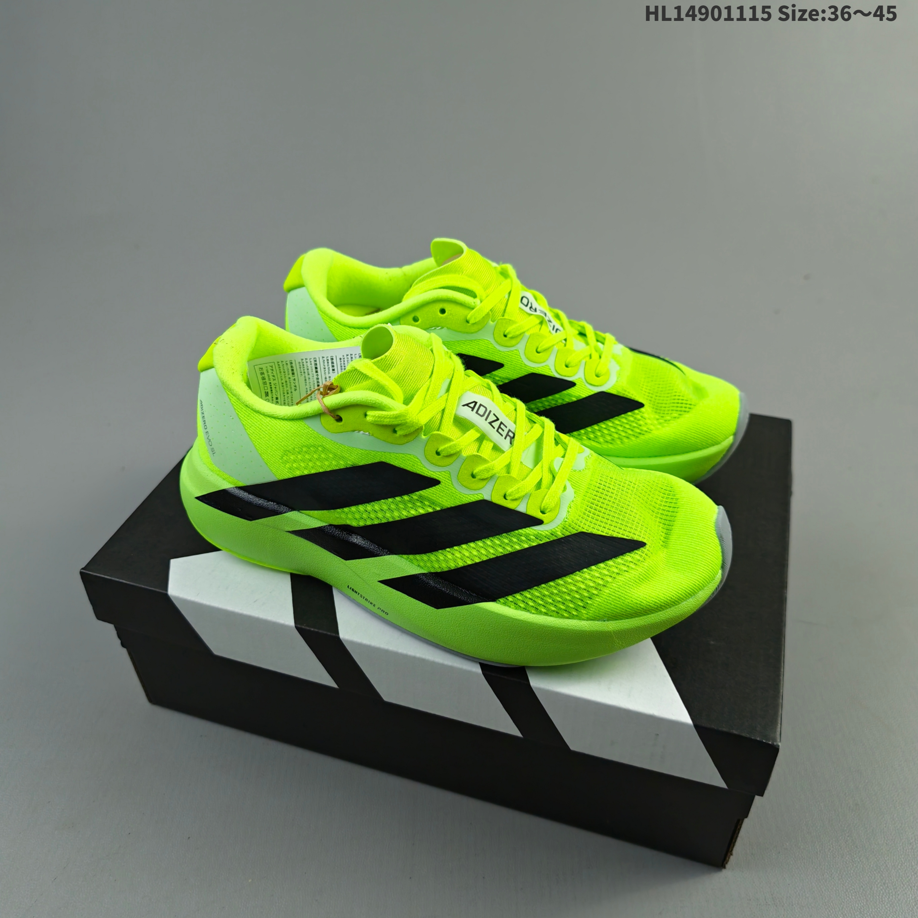 Adidas Adizero Evo SL:JH6206 ID:HL14901115 Size:36-45 — 1:1 Replica For Sale