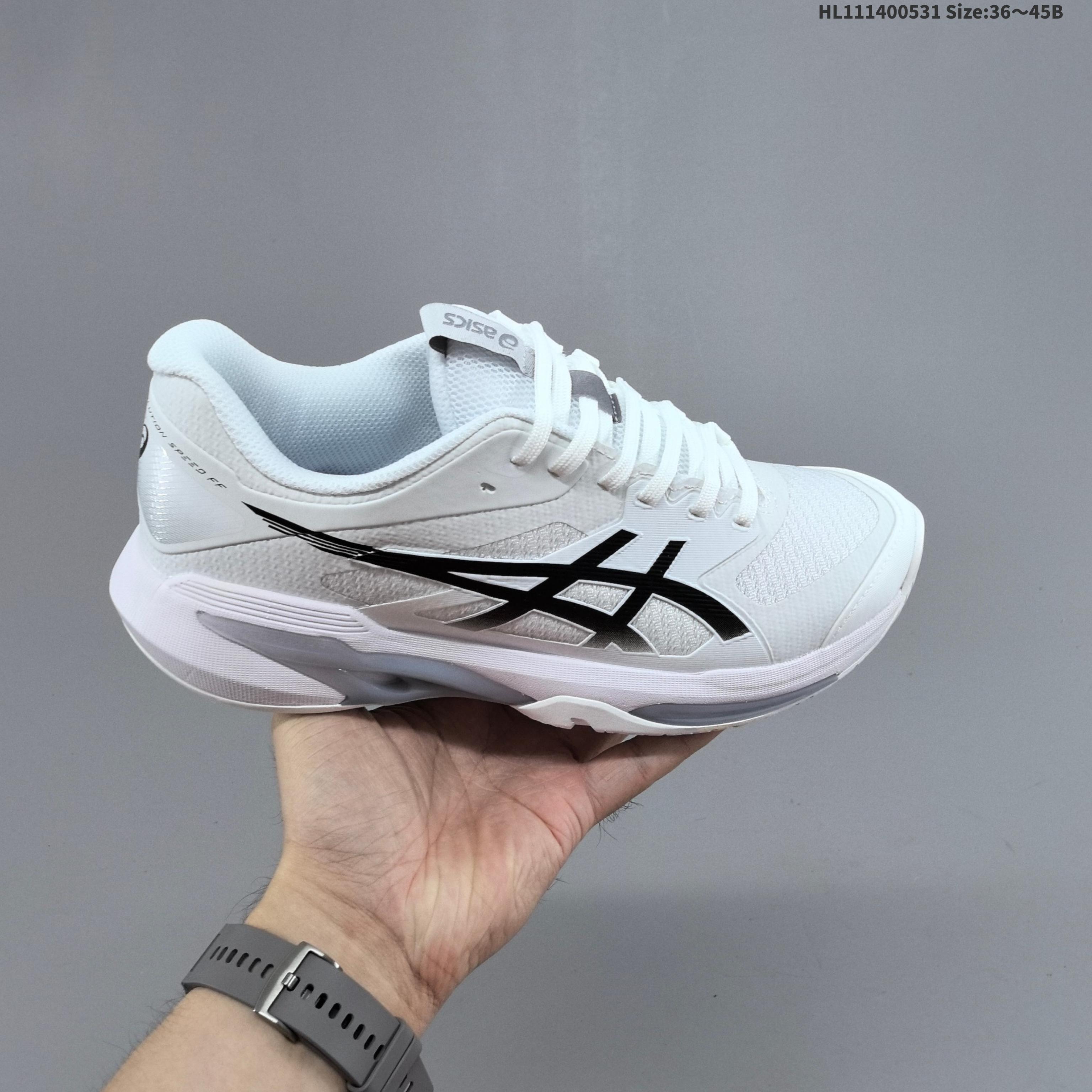 ASICS RESOLUTION SPEED FF 4 White Black Purple EU 36-45 Tennis Shoe Casual Sneakers Unisex BS-68779