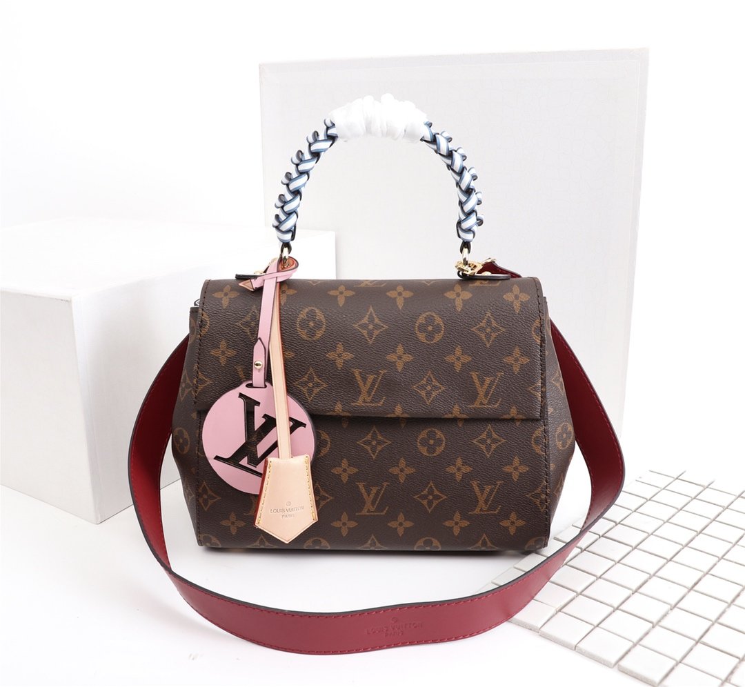 LV bag ?? Cluny BB Monogram ， 。 ， 。LV ， 。 ！！ :M43982； :28x20x10CM