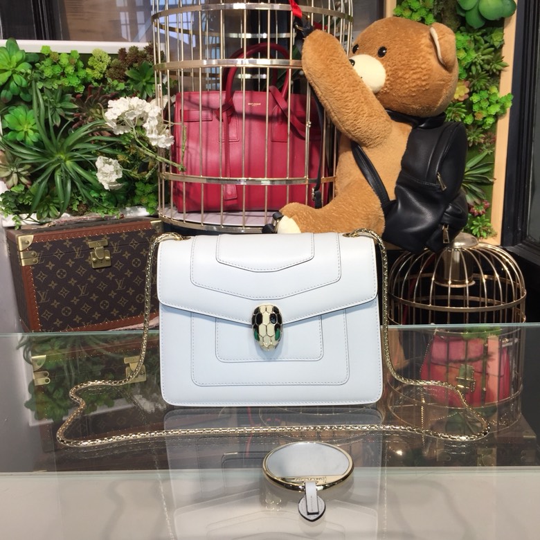 BVLGARI bag BVLGA** 20cm Fully Upgraded BVLGA**Serpenti Series VIP size20*5*16 — 1:1 Replica For Sale