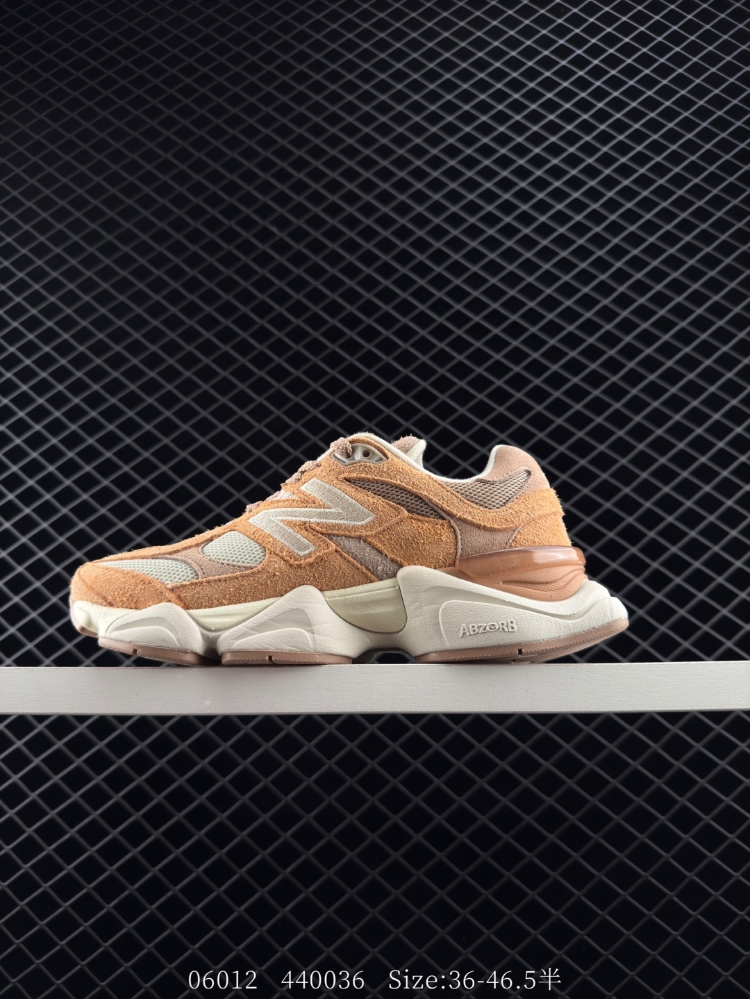 New Balance 9060 Tan Beige Cream Brown Off White EU 36-46 5 Sneaker Unisex BS-83310