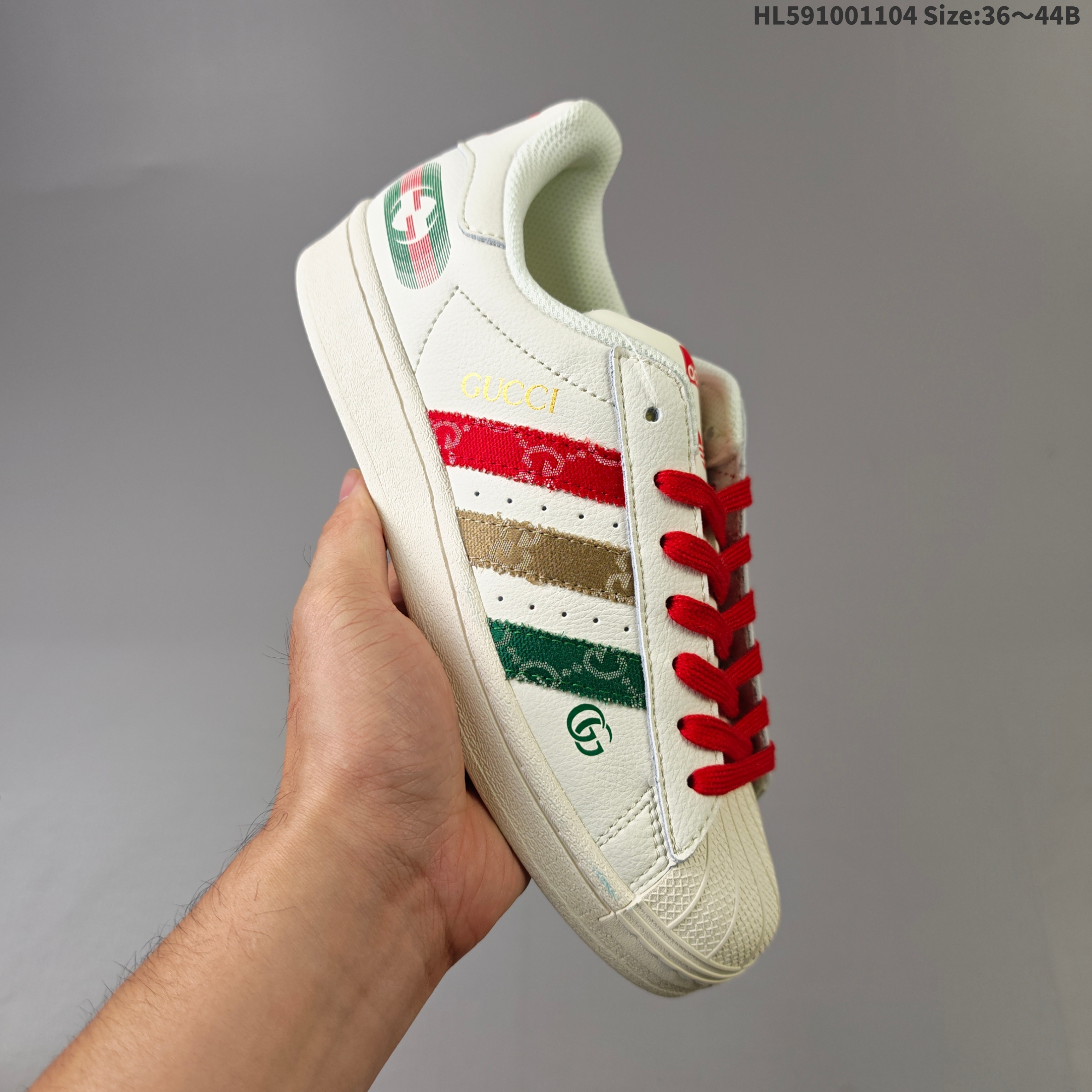 Adidas Originals Superstar ’DIY’:BZ2528:36 — Premium Replica