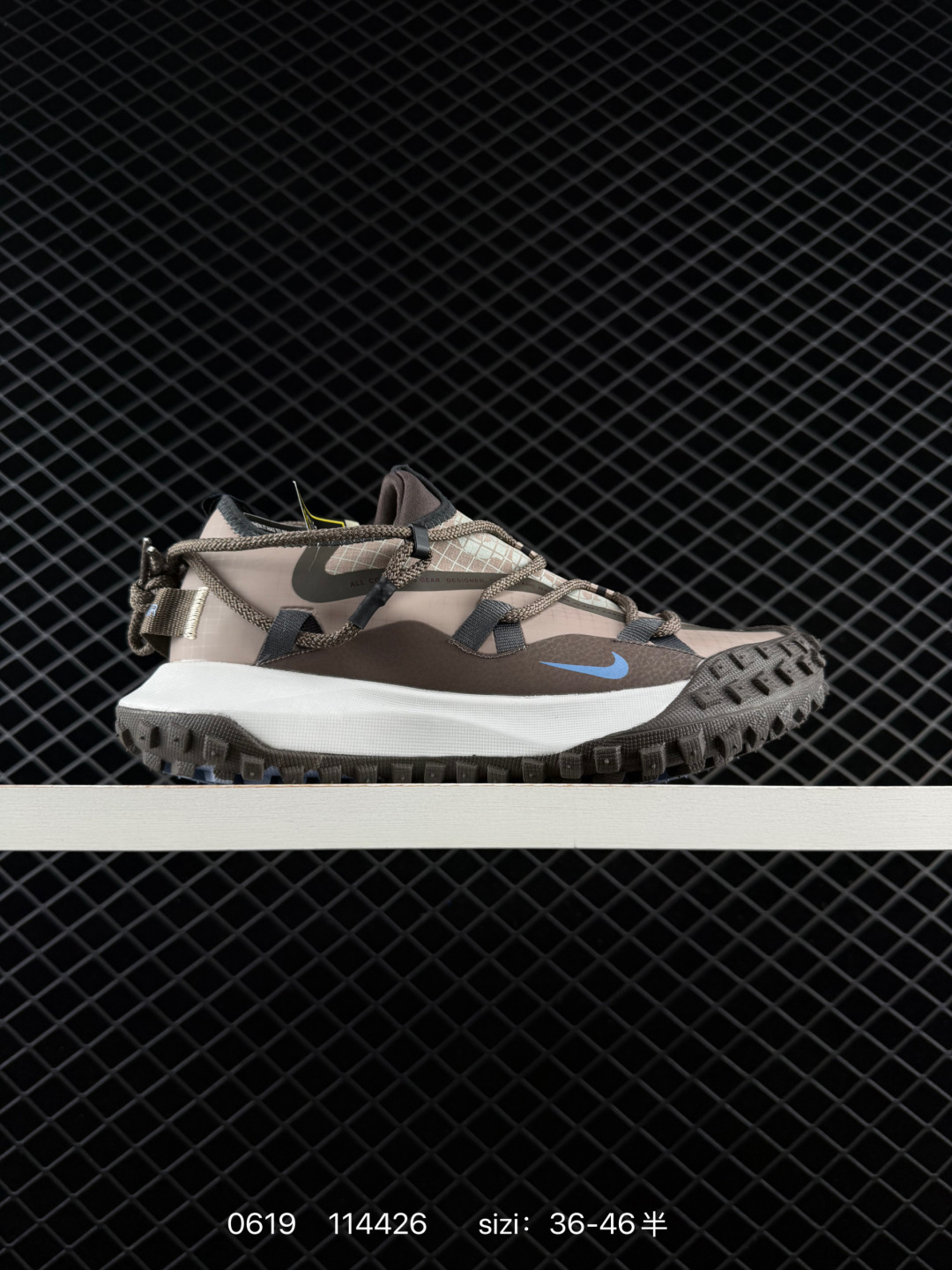 Nike ACG Mountain Fly Low GTX SE Brown White Blue Black EU 36-46 Trail Shoe Unisex BS-70693