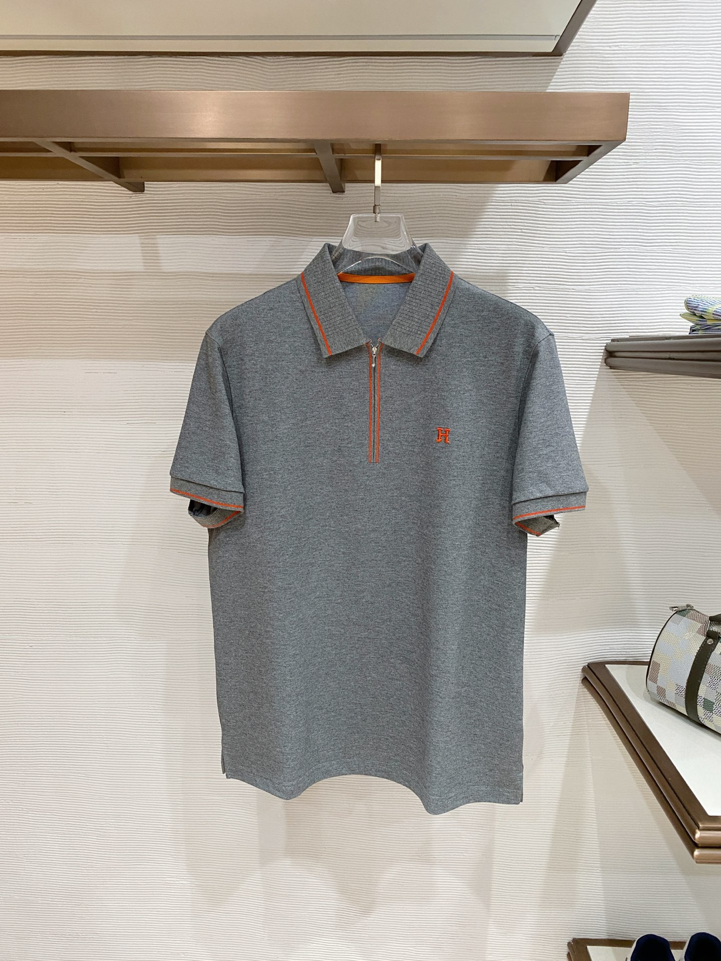 Hermes Herren Hermes *2026 Poloshirt, LOGO,:48-56