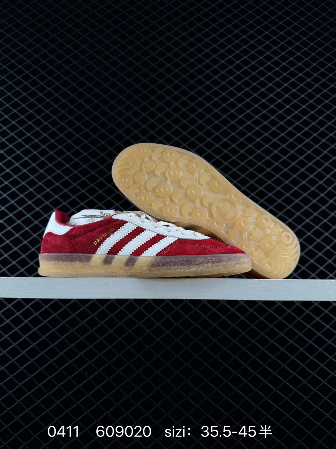 Adidas Originals Gazelle I Ndoor:IH9652:35.5 — Premium Replica